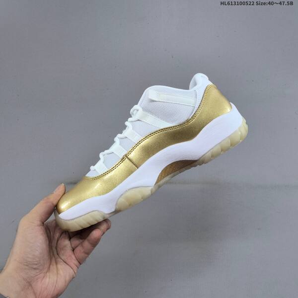 Jordan Air Jordan 11 Retro white/gold 40~47.5B basketball