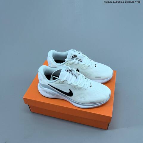 Nike Air Zoom Structure 26 Light Grey Purple Black Orange EU 36-45 Running Shoe - Unisex (BS-60052)