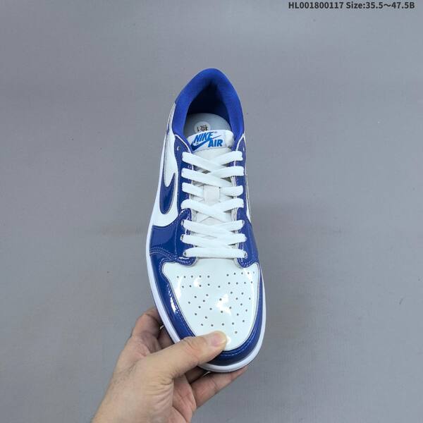 Nike Air Jordan 1 Low Storm Blue / white / royal blue 35.5-47.5 basketball