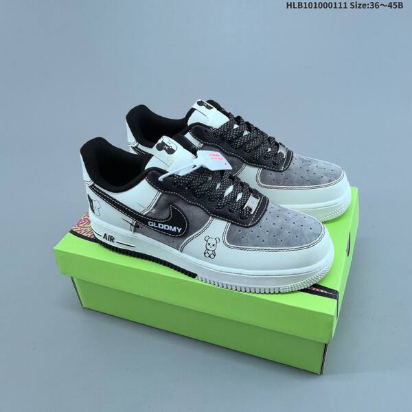 Nike Air Force 1 07 Low beige grey white black EU 36-45 skate shoe
