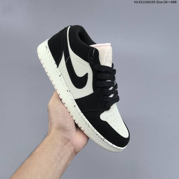 Nike Air Jordan 1 Low black/white 36-46 casual