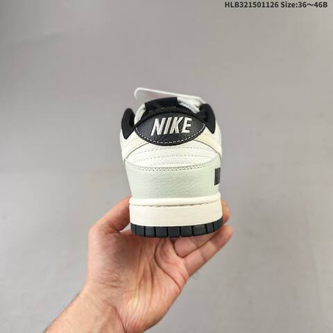 Nike Dunk Low Light Green Off White Black EU 36-46 Skate Shoe - Unisex (BS-63036)