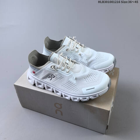 On Running Cloud 6 Coast White Black EU 36-45 Running Shoe Running Sneakers - Unisex BS-69740