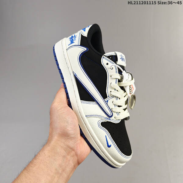 Nike Air Jordan 1 Low x Travis Scott black/light blue EU 36-45 lifestyle