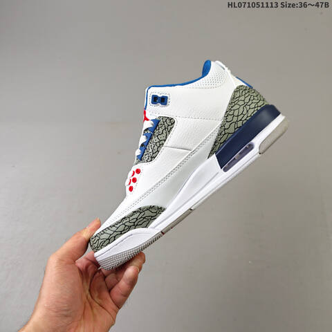 Jordan Air Jordan 3 Retro Silver Anniversary AIR JORDAN 3 1987 1988 35 MV Lifestyle - Women's (BS-67831)
