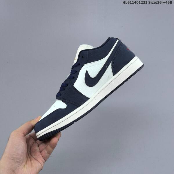Jordan Air Jordan 1 Low OG White/Navy/Yellow EU 36-46 basketball