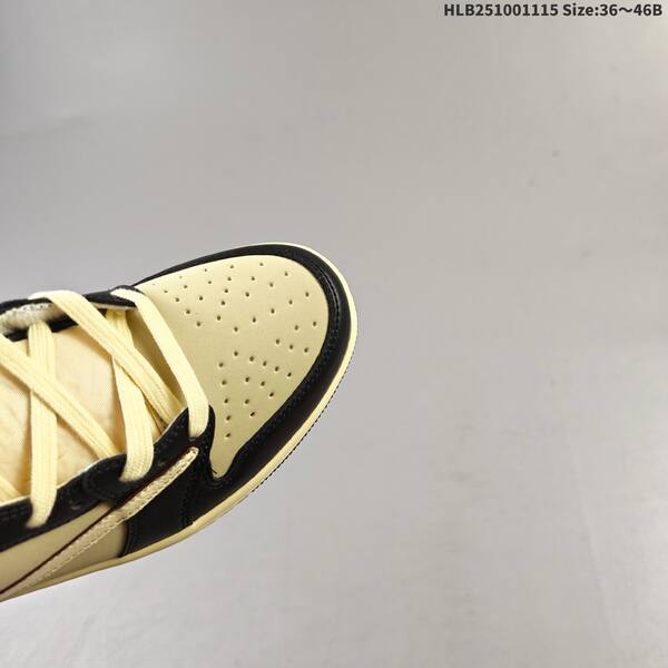 Nike Air Jordan 1 Low OG x Travis Scott black/sail/cream 36~46B casual