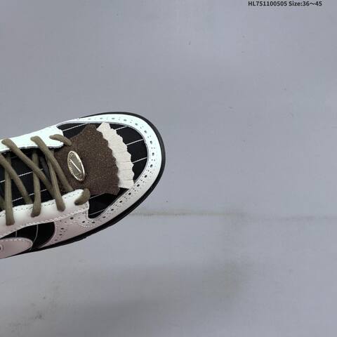 Nike SB Dunk Low White Black Brown Beige EU 36-45 Skate Shoe - Unisex (BS-60499)