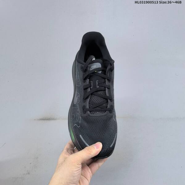 Nike Vomero Premium ReactX Air Zoom black dark grey neon green EU 36-46 running shoe