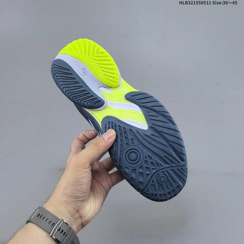 ASICS Court FF 3 Slate Blue White Neon Yellow EU 36-45 Tennis Shoe Casual Sneakers - Unisex (BS-68844)
