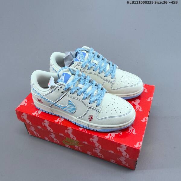 Nike Dunk SB Low off white light blue red black EU 36-45 skate shoe