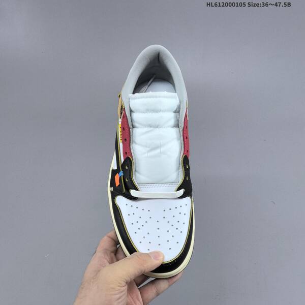 Nike Air Jordan 1 Low x Travis Scott Reverse Mocha white/black/red/khaki 36~47.5 lifestyle
