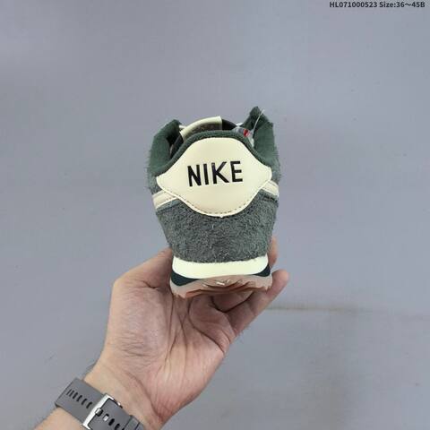Nike Classic Cortez Dark Green Cream Off White Gum Brown EU 36-45 Sneaker - Unisex (BS-60190)