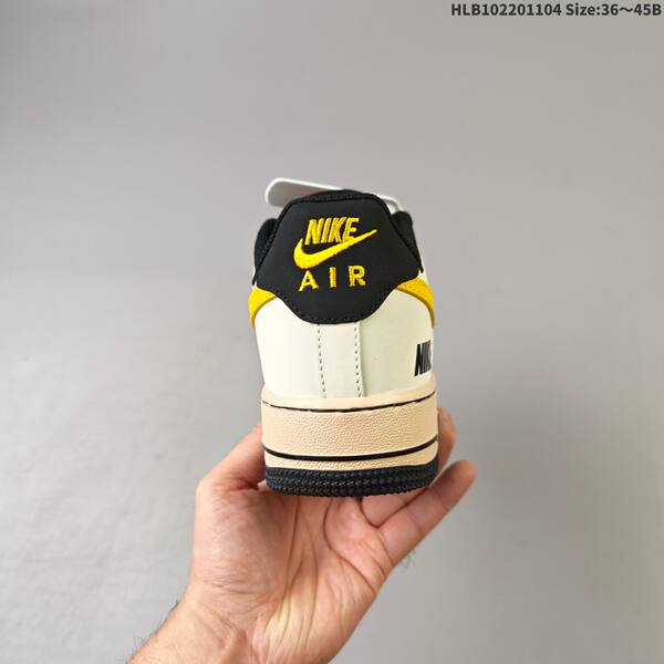 Nike Air Force 1 Low beige black blue yellow EU 36-45 sneaker