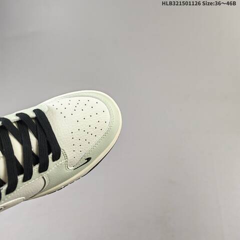 Nike Dunk Low Light Green Off White Black EU 36-46 Skate Shoe - Unisex (BS-63036)