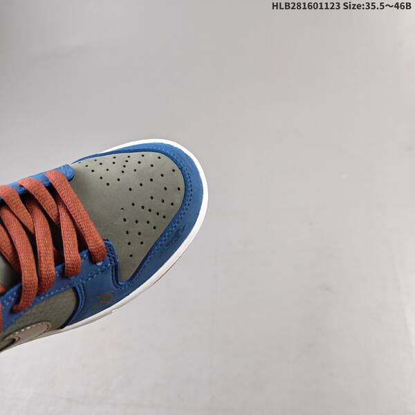 Nike SB Dunk Low blue grey orange purple brown EU 35 5-46 skate shoe