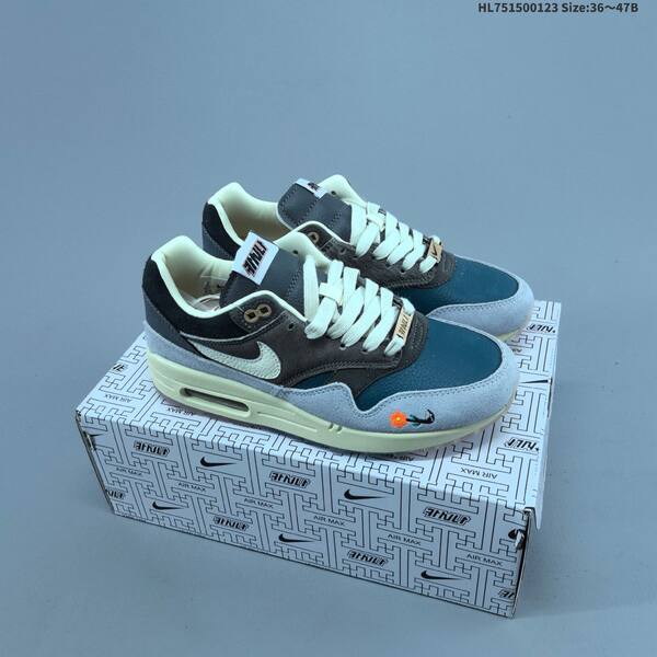 Nike Air Max 1 87 white dark green black pink brown blue cream EU 36-47 sneaker