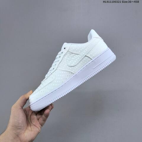 Nike Air Force 1 07 White Dark Blue EU 36-45 Sneaker - Unisex (BS-61212)