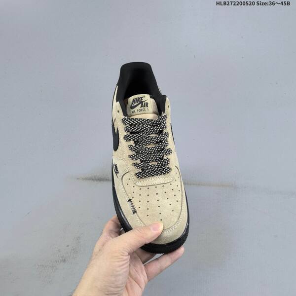 Nike Air Force 1 07 Low Supreme beige black EU 36-45 sneaker