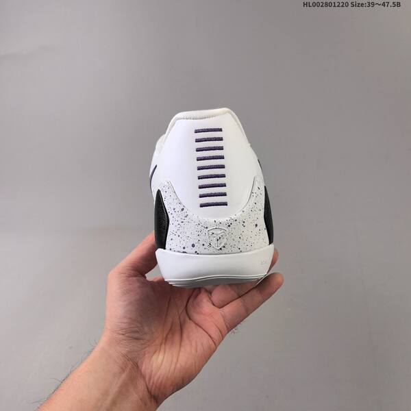 Nike Kobe 9 Elite Low Protro white purple black EU 39-47 5 basketball shoe