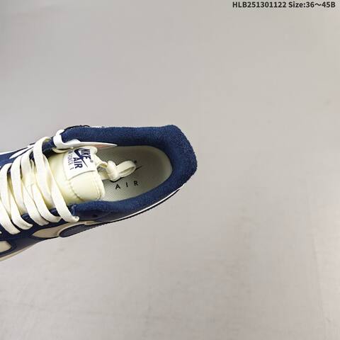Nike Air Force 1 07 Sail Navy White Gum Brown EU 36-45 Sneaker - Unisex (BS-63245)