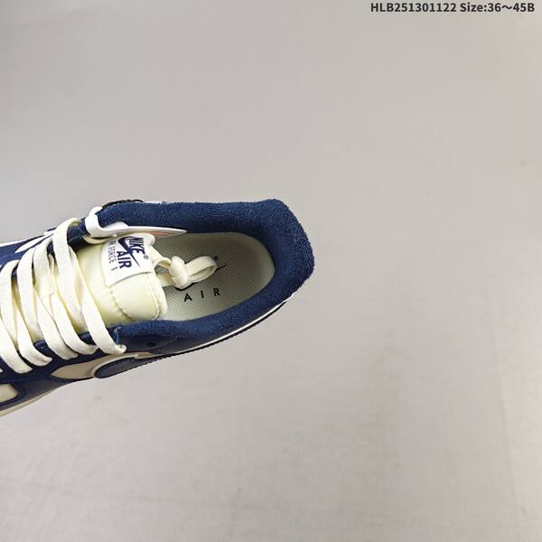 Nike Air Force 1 07 sail navy white gum brown EU 36-45 sneaker