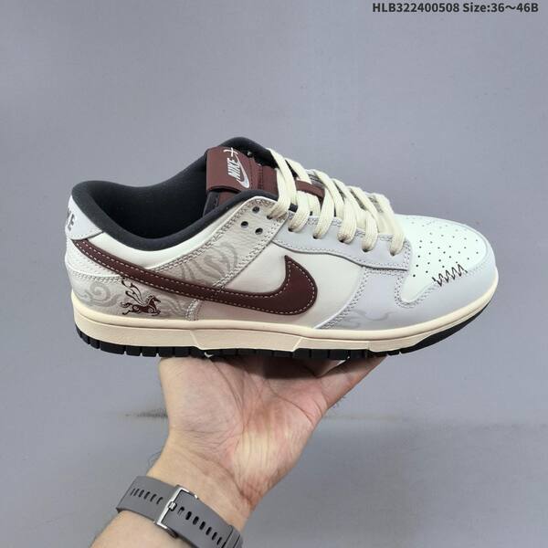 Nike Dunk Low Off White Black Red EU 36 45 skate shoe EU 36-45