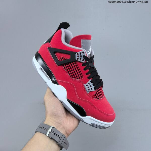 Jordan Air Jordan 4 Retro Toro Bravo / red black grey white EU 40-48.5 basketball