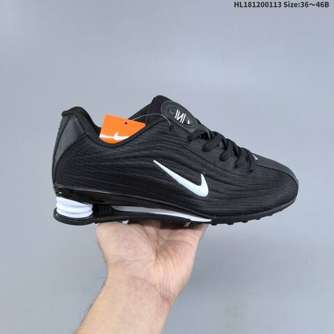 Nike Shox Z HQ7540-001 Black White EU 36-46 Running Shoe - Unisex (BS-62008)