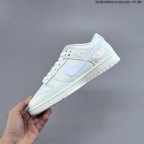 Nike Dunk Low Off White White Burgundy Gold EU 36-47 5 Skate Shoe - Unisex (BS-62016)