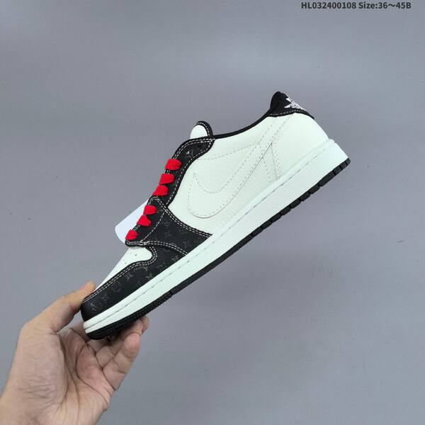 Nike Air Jordan 1 black/white/light blue/red EU 36-45 lifestyle