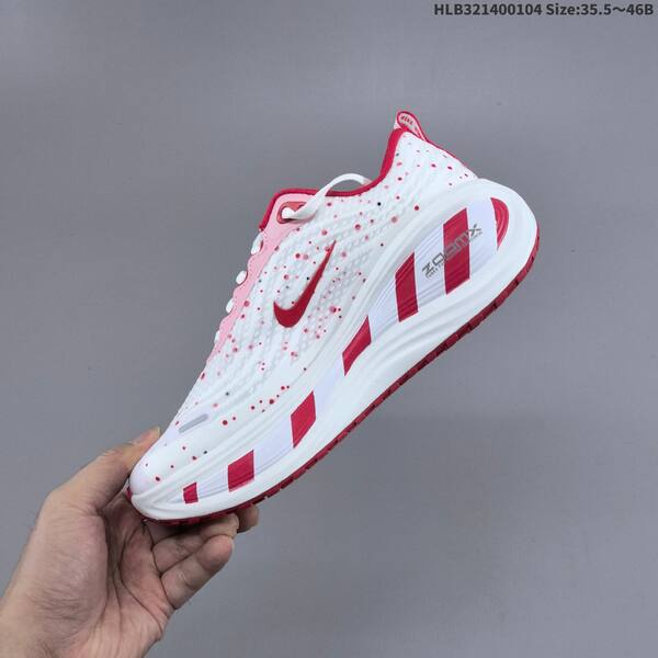 Nike Vomero Plus ReactX Air Zoom red white pink EU 35 5-46 running shoe