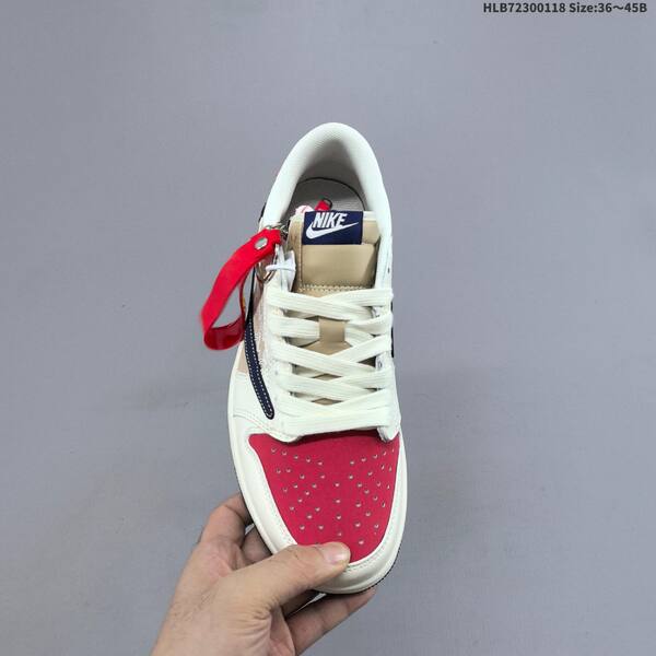 Jordan Air Jordan 1 Low x Travis Scott Sail/Beige/Red/Navy EU 36-45 casual