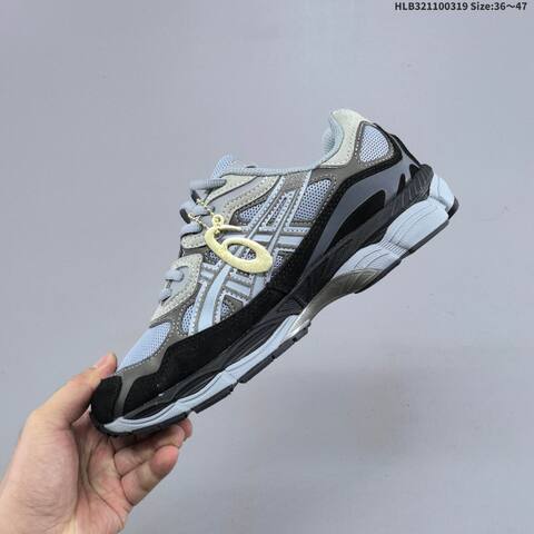 ASICS GEL-NYC Light Blue Black Grey Purple EU 36-47 Running Shoe Running Sneakers - Unisex (BS-68990)