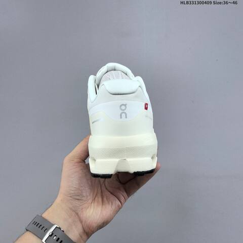 On Running Cloudvista 2 Waterproof Off White Cream Black EU 36-46 Trail Shoe Trail Running Sneakers - Unisex (BS-69628)