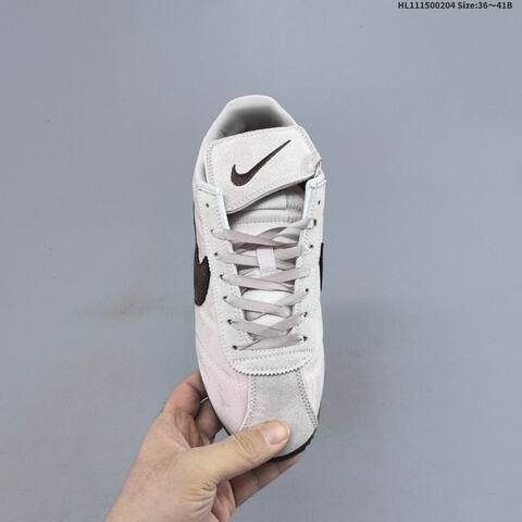 Nike Classic Cortez Light Pink Dark Brown White EU 36-41 Sneaker - Unisex (BS-61546)