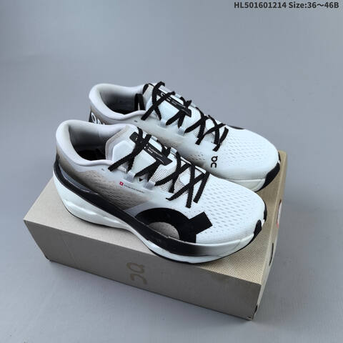 On Cloudboom Max 3 Black Or White Green EU 36-46 Running Shoe Running Sneakers - Unisex (BS-69741)
