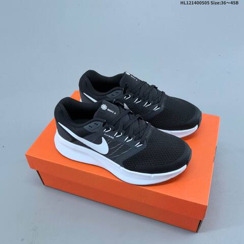 Nike Run Swift 3 Black White EU 36-45 Running Shoe - Unisex (BS-60505)