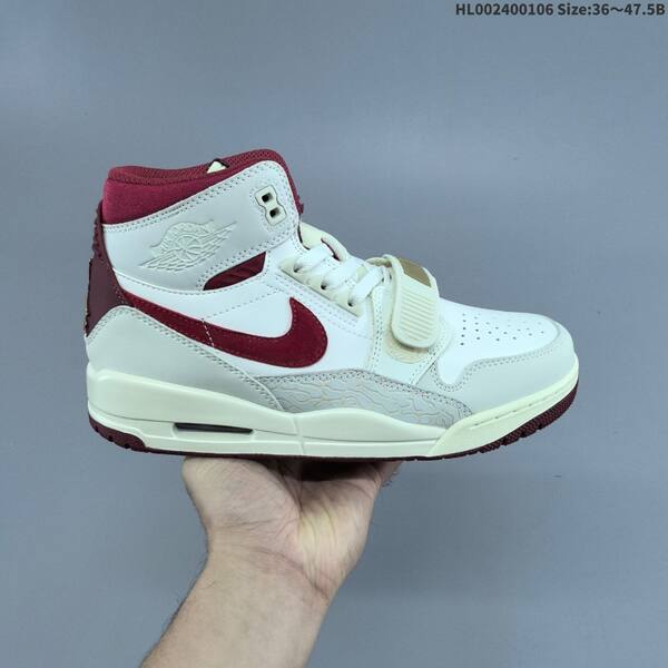 Nike Air Jordan Legacy 312 white / burgundy / cream 36~47.5 basketball