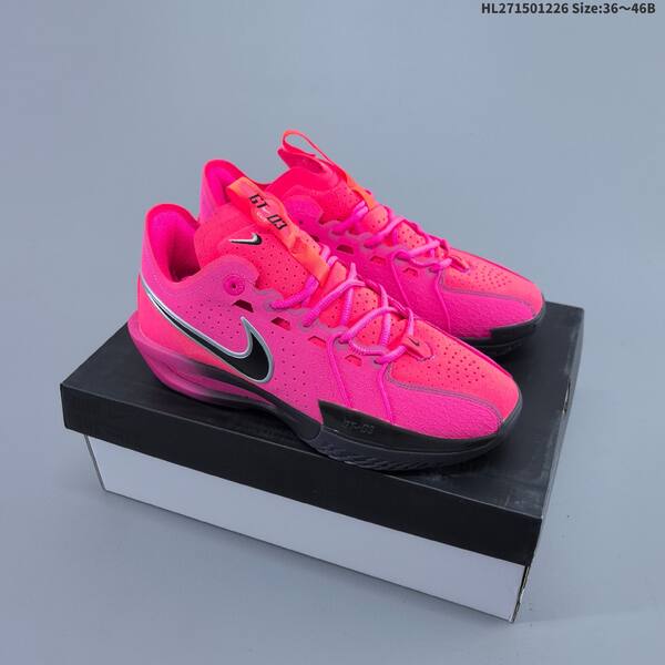 Nike Air Zoom G T Cut 3 EP white black gold pink EU 36-46 basketball shoe