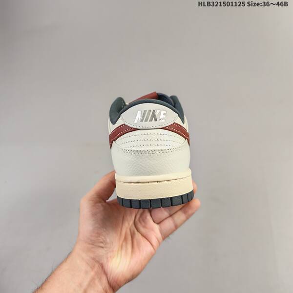 Nike SB Dunk Low off white burgundy dark navy cream EU 36-46 skate shoe