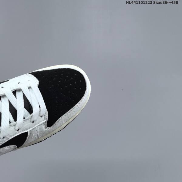 Nike SB Dunk Low Retro DIY black white sail EU 36-45 skate shoe