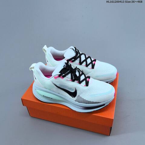 Nike Vomero 18 ReactX Air Zoom White Mint Black Pink Light Blue EU 36-46 Running Shoe - Unisex (BS-60777)