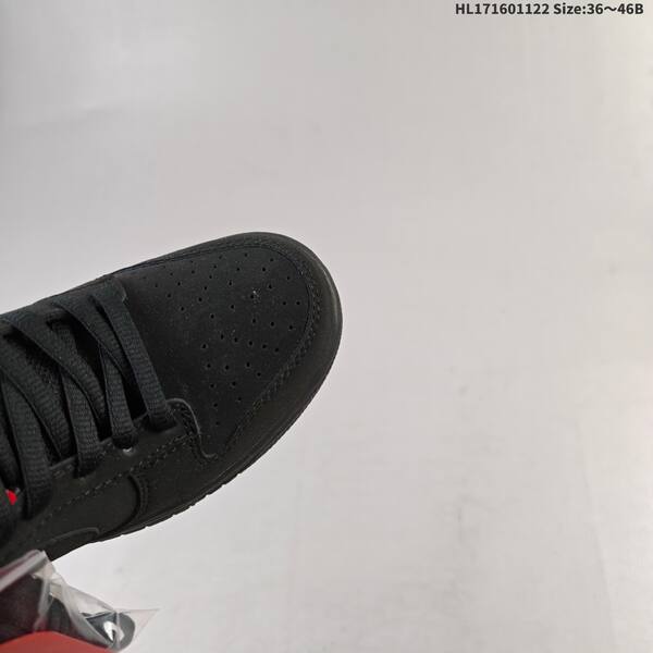 Nike SB Dunk Low black red EU 36-46 skate shoe