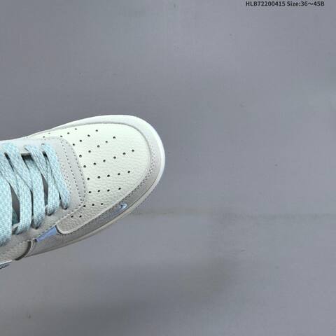 Nike Air Force 1 07 LV8 Off White Light Grey Light Blue EU 36-45 Sneaker - Unisex (BS-60715)