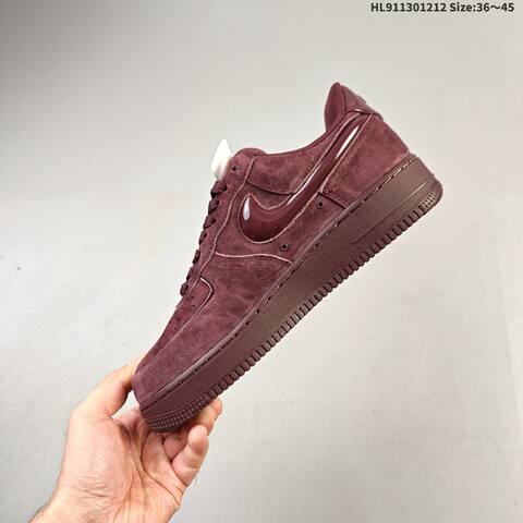 Nike Air Force 1 07 Burgundy Dark Red EU 36-45 Sneaker - Unisex (BS-62743)
