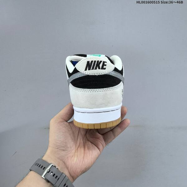 Nike SB Dunk Low light grey black grey white gum EU 36-46 skate shoe