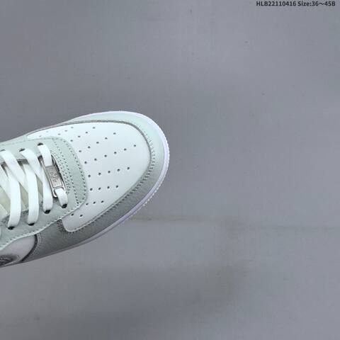 Nike Air Force 1 07 Light Grey White Silver EU 36-45 Sneaker - Unisex (BS-60700)