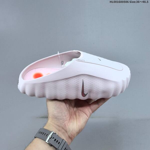 Nike Swoosh Lo white black pink EU 36-48 5 slides