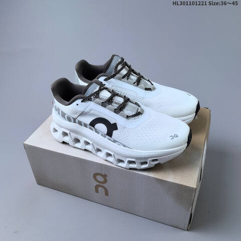 On Cloudmonster Paf White Light Blue EU 36-45 Running Shoe Running Sneakers - Unisex (BS-69734)